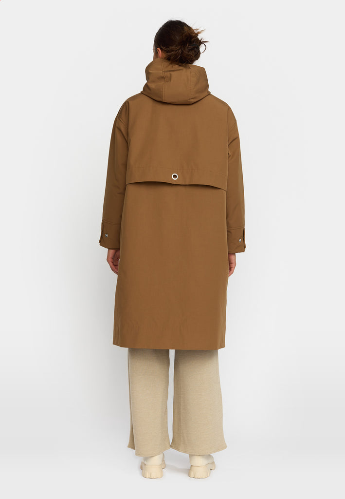 Selfhood Parka Coat Winter Outerwear Brown