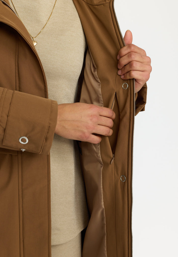 Selfhood Parka Coat Winter Outerwear Brown