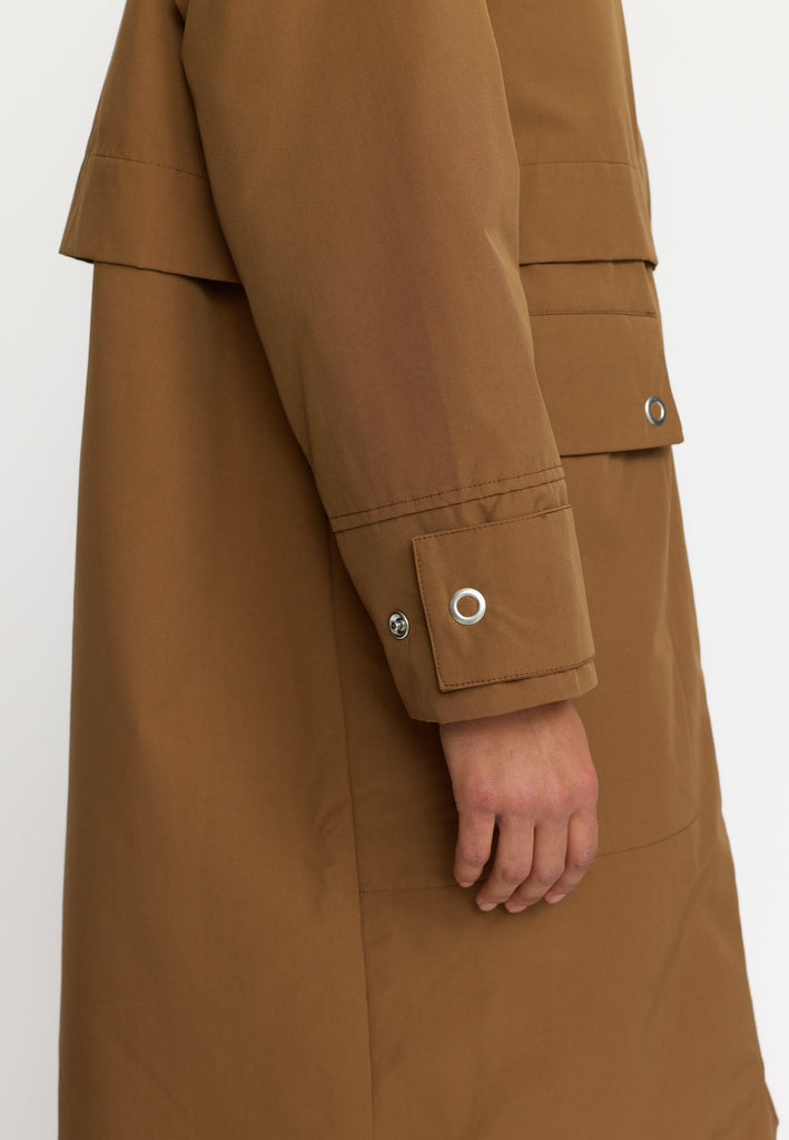 Selfhood Parka Coat Winter Outerwear Brown