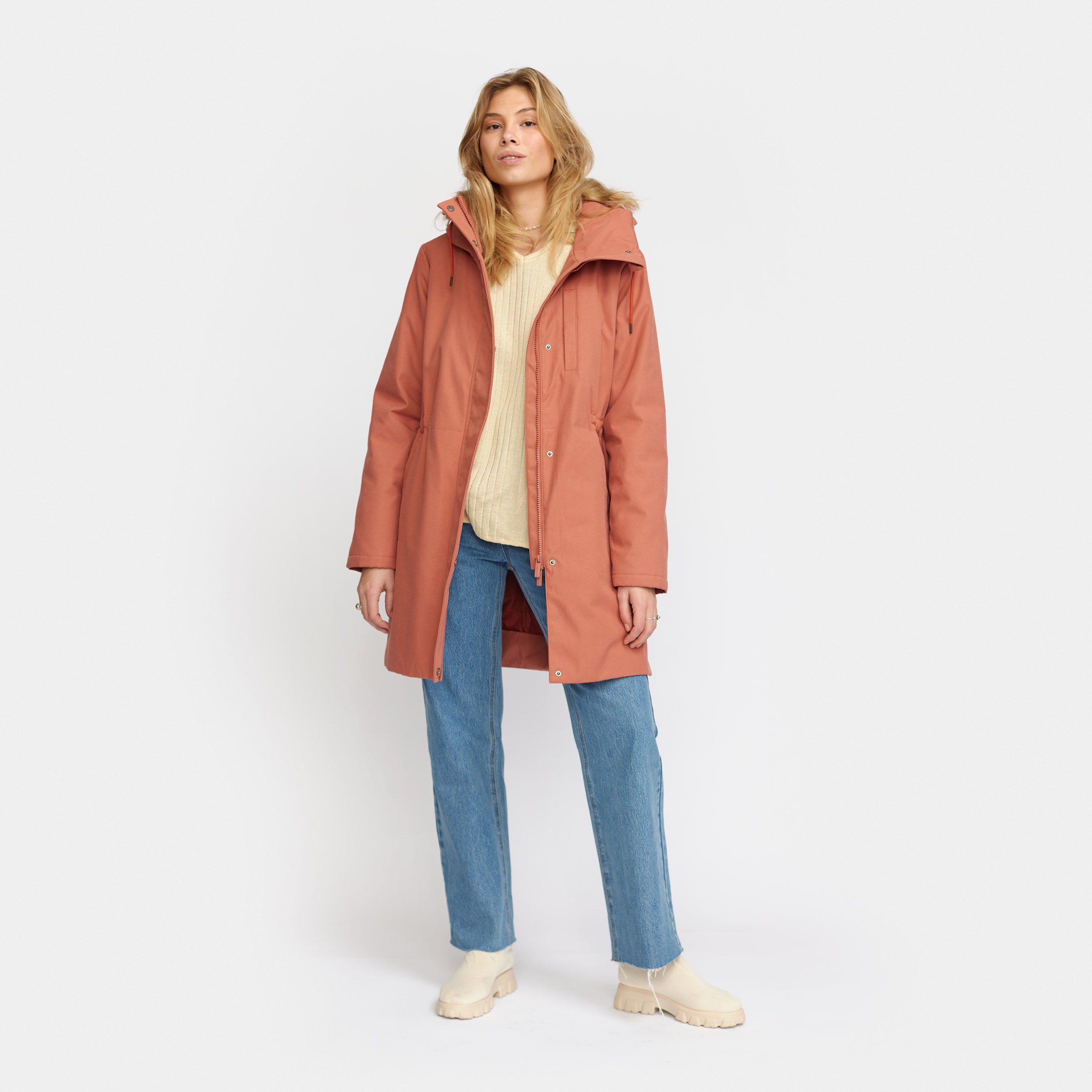 Parka Jacket 77157 Amber - Main Image