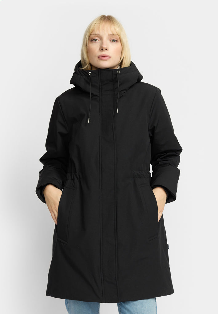 Selfhood Parka Jacket Winter Outerwear Black