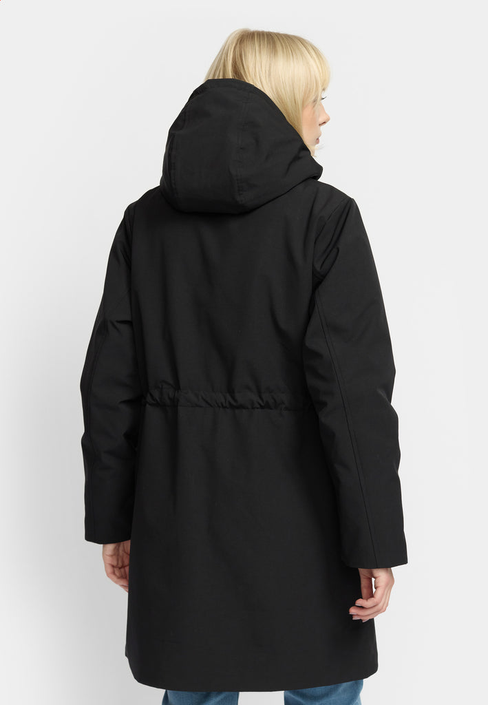 Selfhood Parka Jacket Winter Outerwear Black