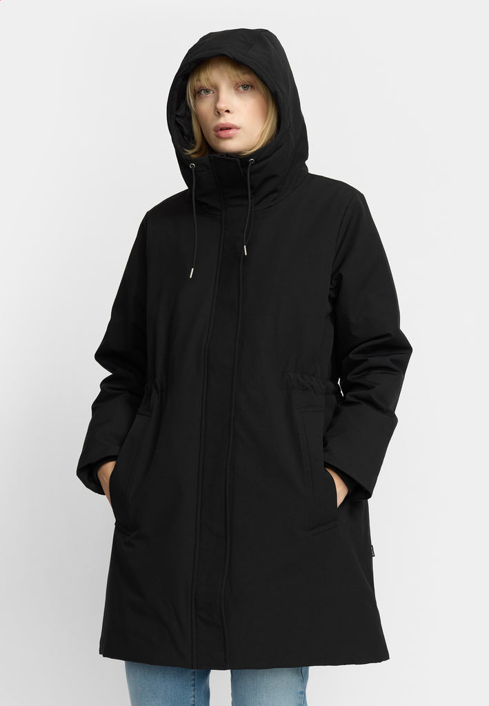 Selfhood Parka Jacket Winter Outerwear Black