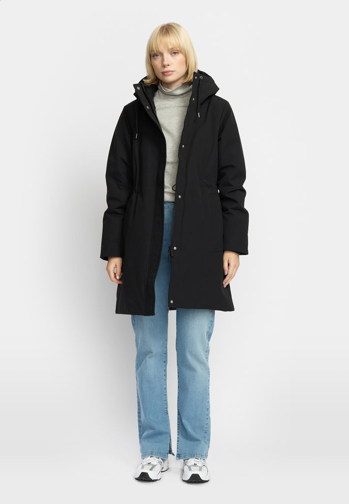Selfhood Parka Jacket Winter Outerwear Black