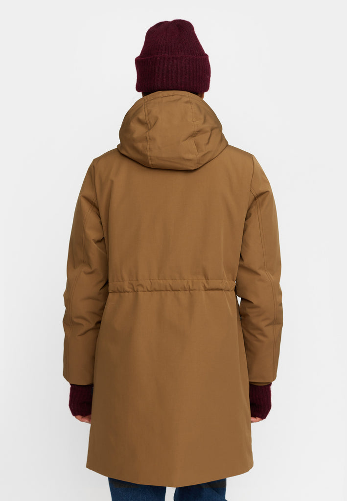 Selfhood Parka Jacket Winter Outerwear Brown
