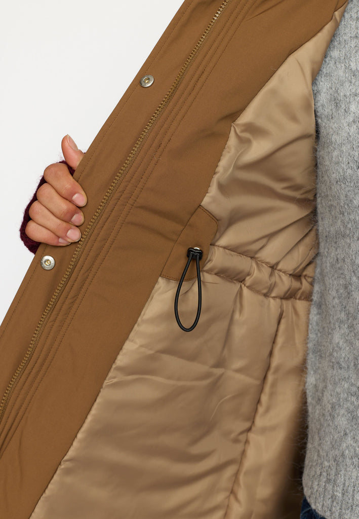 Selfhood Parka Jacket Winter Outerwear Brown