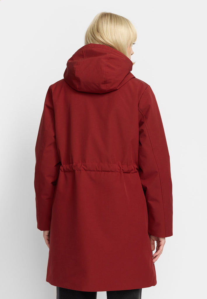 Selfhood Parka Jacket Winter Outerwear Red