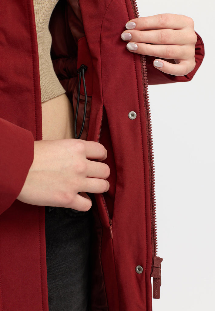 Selfhood Parka Jacket Winter Outerwear Red