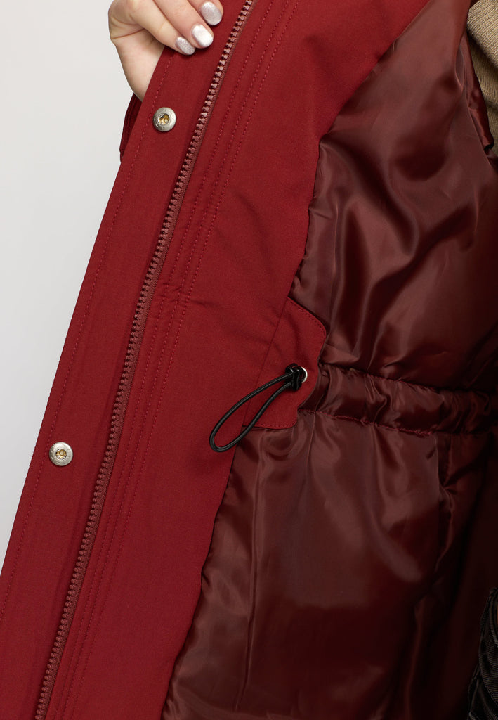 Selfhood Parka Jacket Winter Outerwear Red