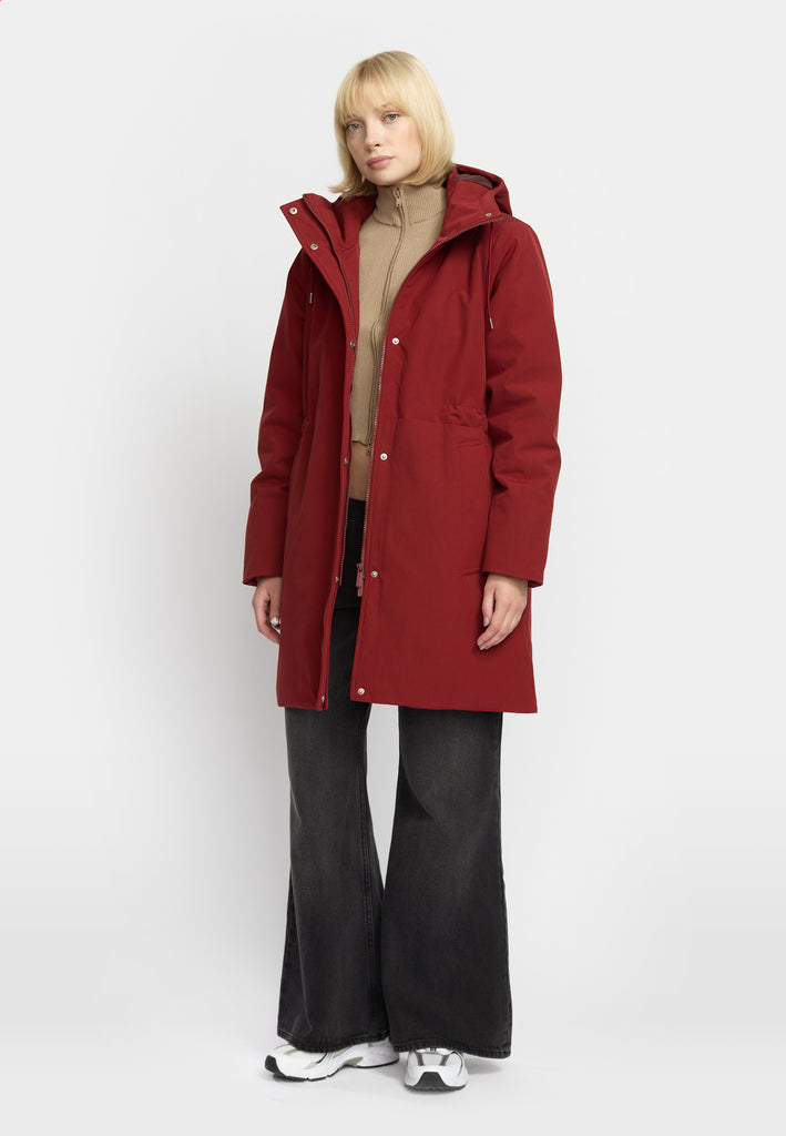 Selfhood Parka Jacket Winter Outerwear Red