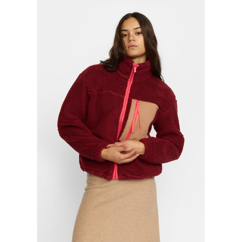 Selfhood Pocket Teddy Teddy Burgundy
