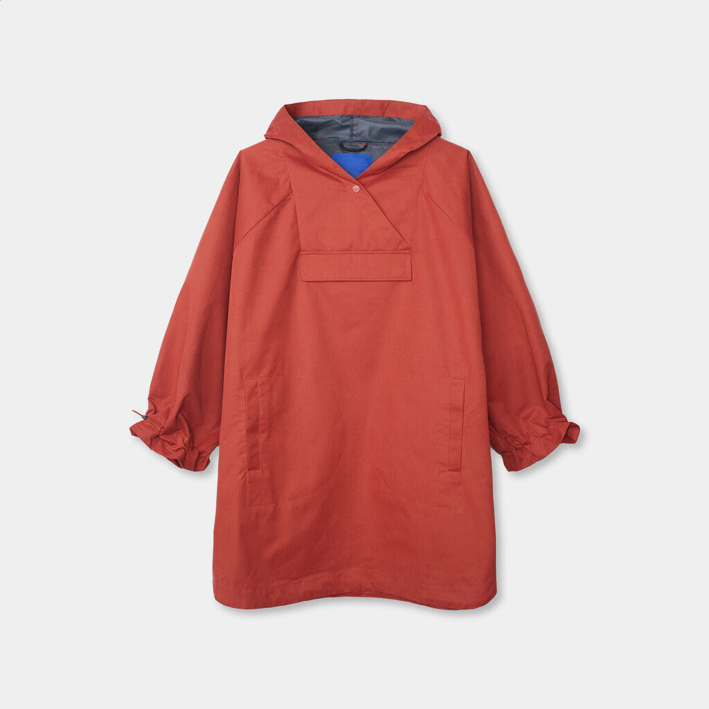 Selfhood Poncho Lightweight Outerwear Rust