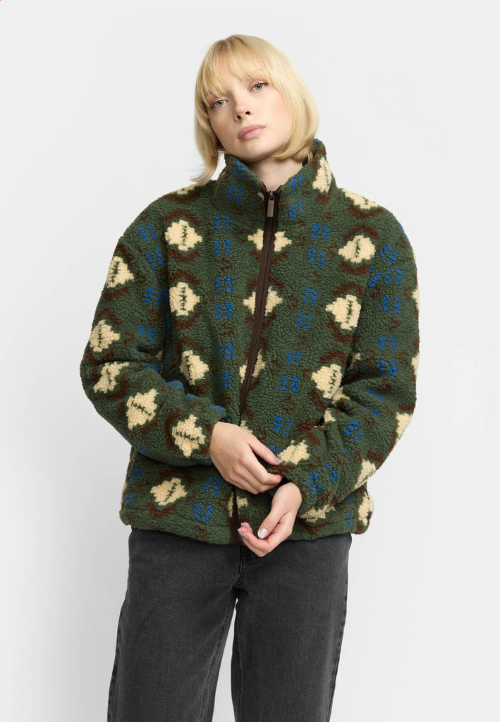Selfhood Printed Teddy Teddy Green