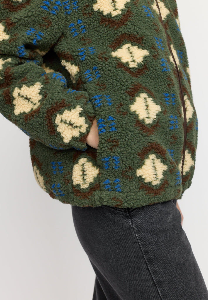 Selfhood Printed Teddy Teddy Green