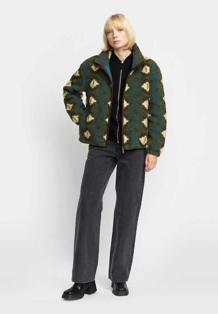 Selfhood Printed Teddy Teddy Green
