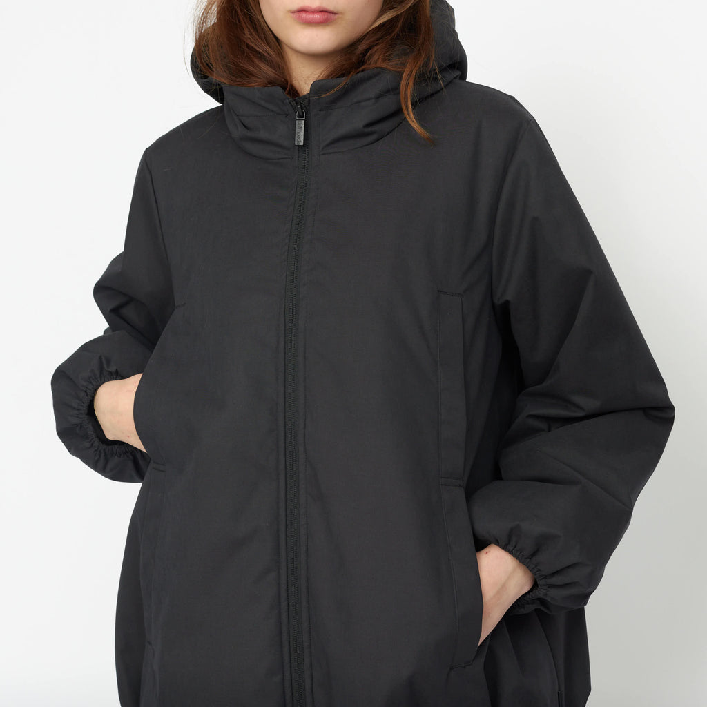 Selfhood Puff-Sleeve Jacket Winter Outerwear Black