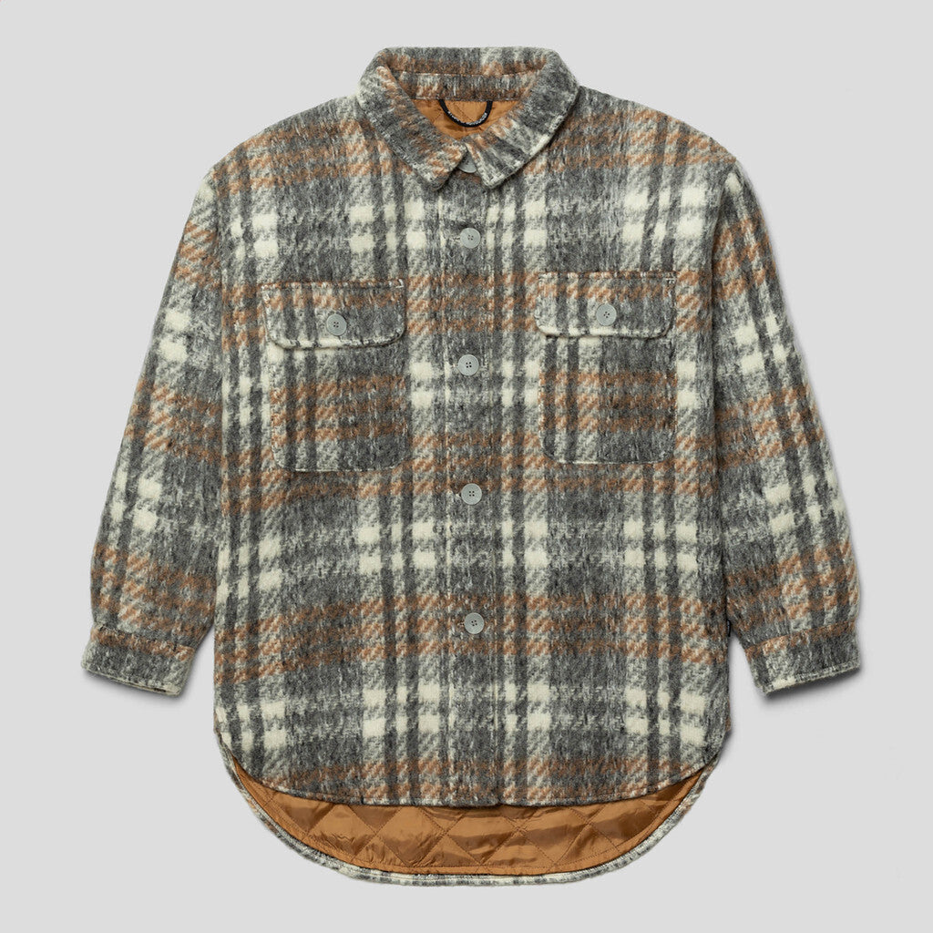 Selfhood Shirt Jacket Outerwear Lightgrey