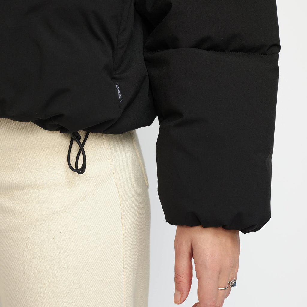 Selfhood Short Puffer Winter Outerwear Black