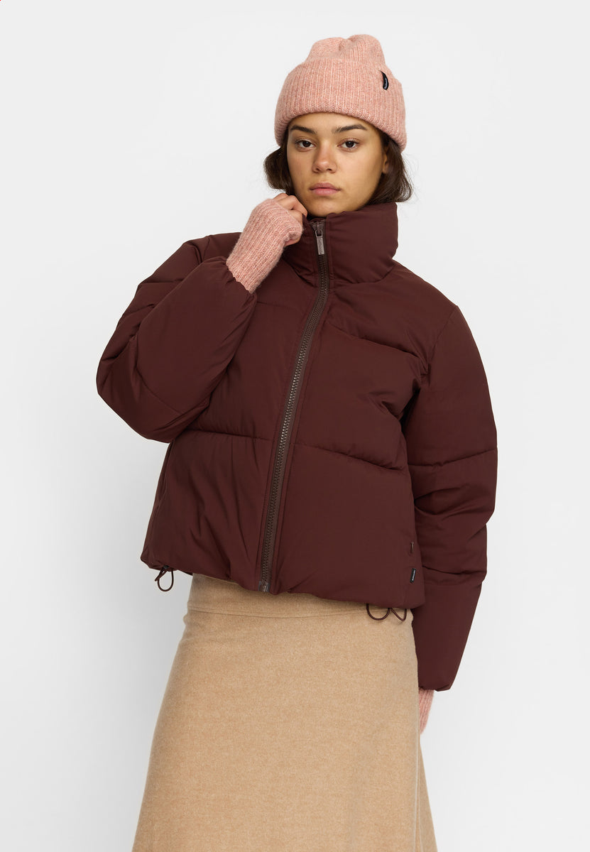Short Puffer / 77293 - Burgundy – Selfhood