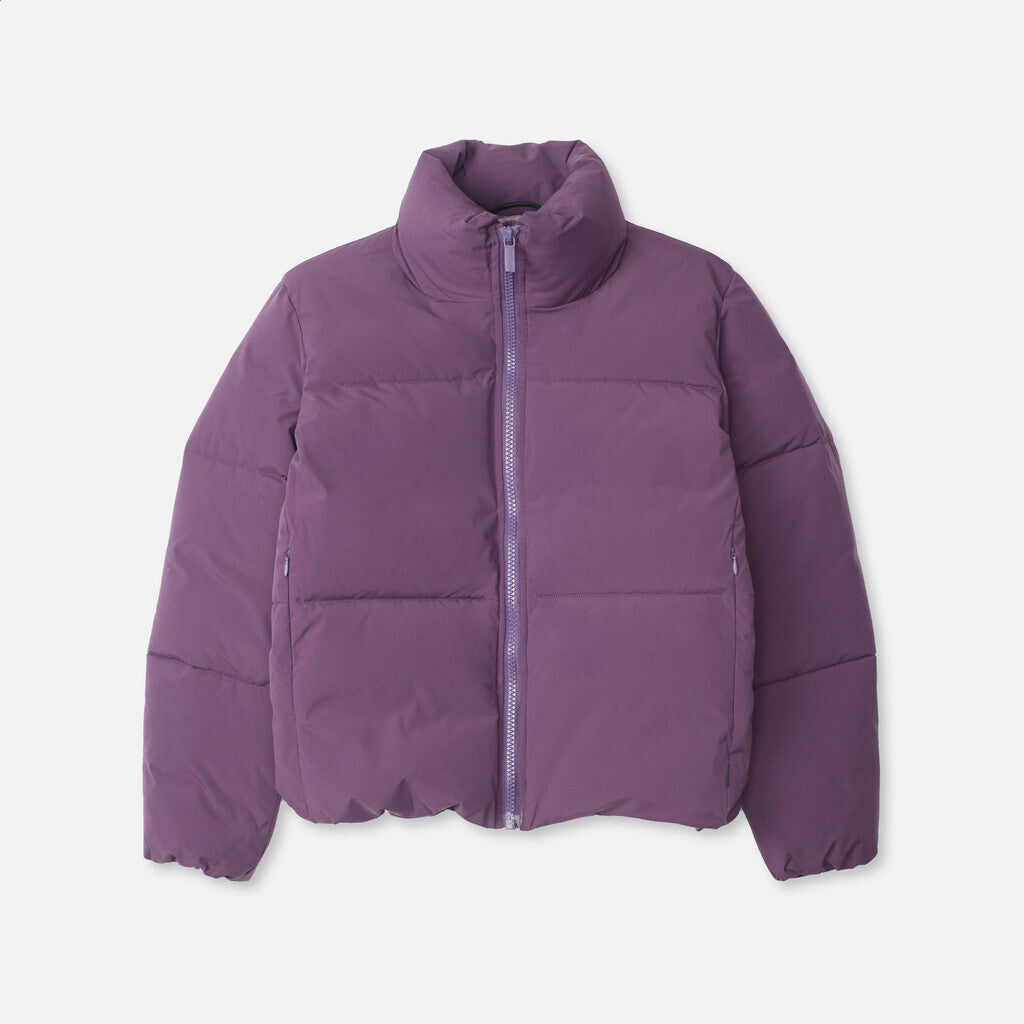 Selfhood Short Puffer Winter Outerwear Purple