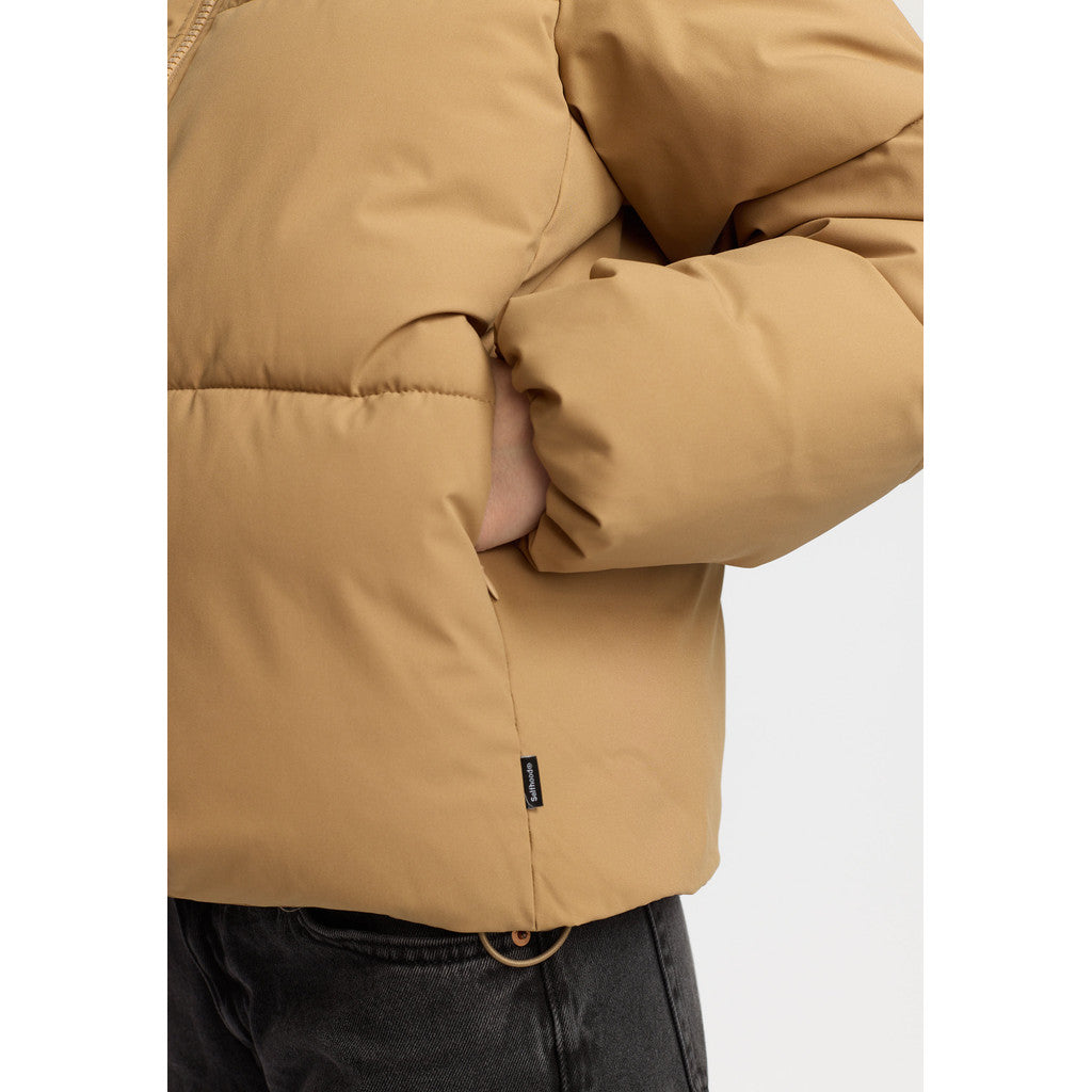 Selfhood Short Puffer Winter Outerwear Sand