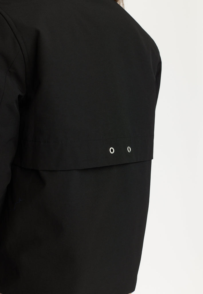 Selfhood Short Trenchcoat Winter Outerwear Black