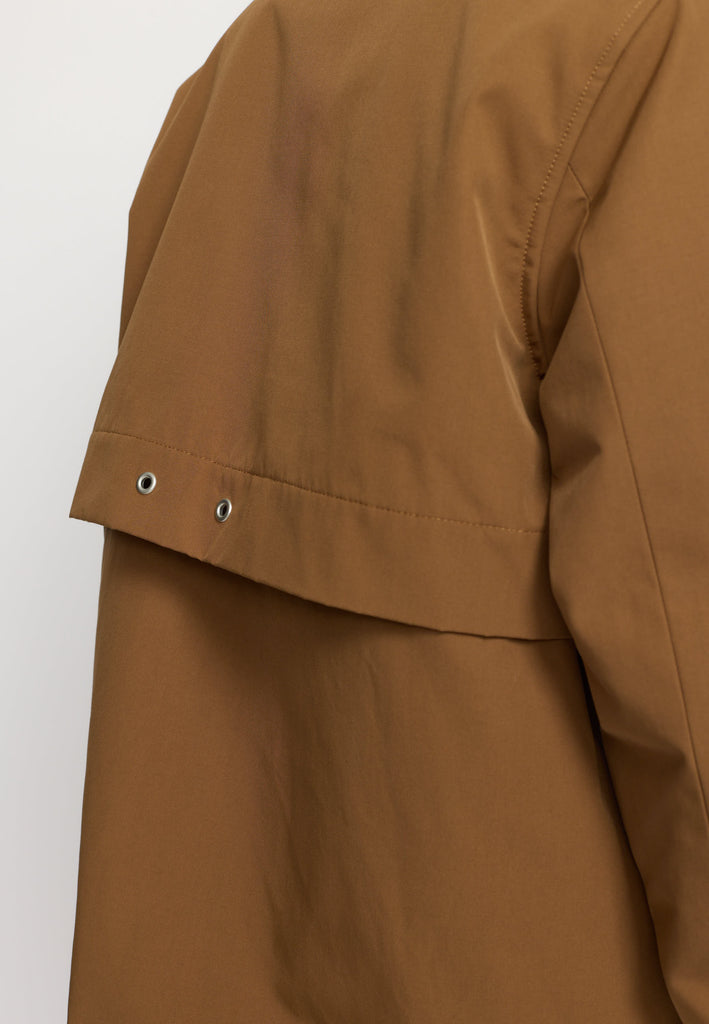 Selfhood Short Trenchcoat Winter Outerwear Brown