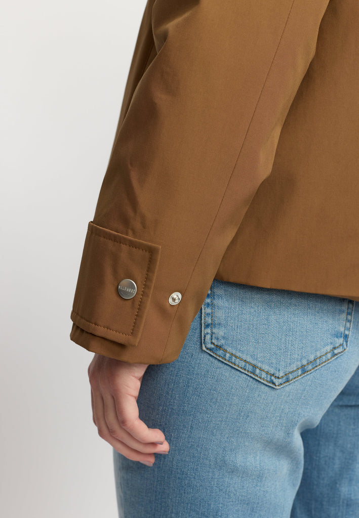 Selfhood Short Trenchcoat Winter Outerwear Brown