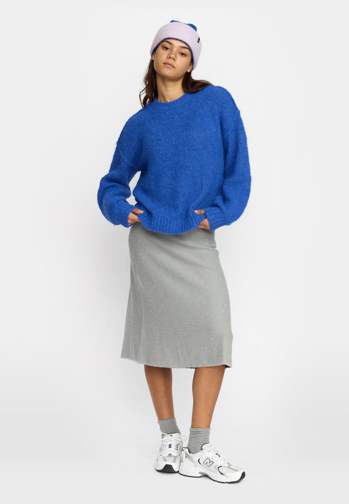 Selfhood Soft Sweater Knitwear Blue