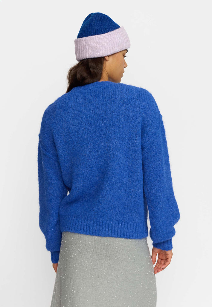Selfhood Soft Sweater Knitwear Blue