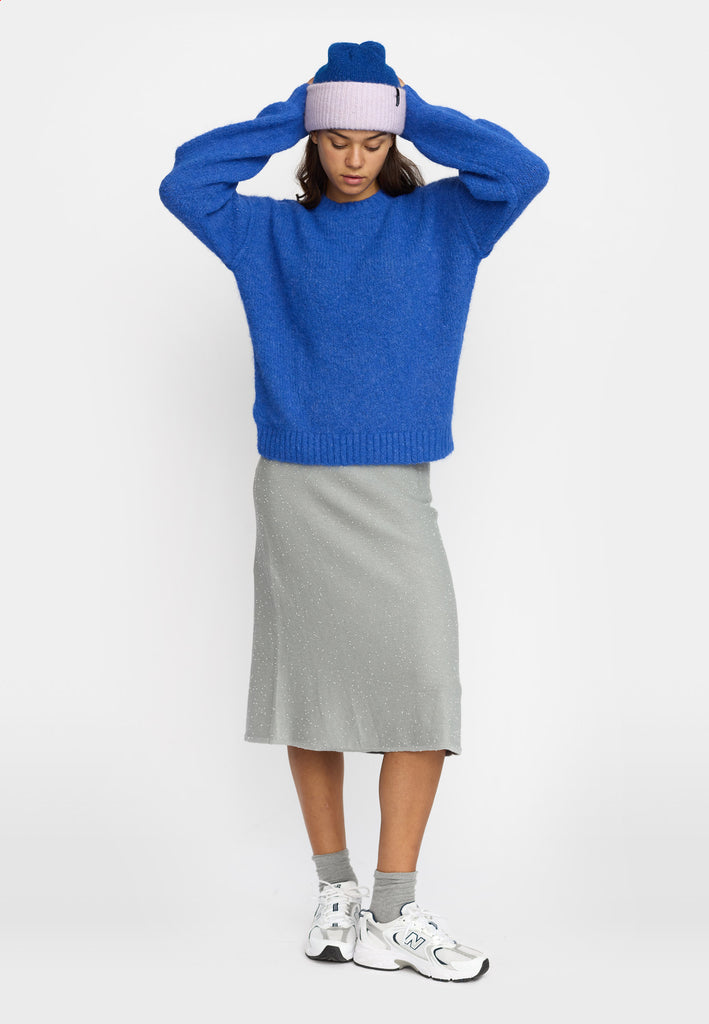 Selfhood Soft Sweater Knitwear Blue