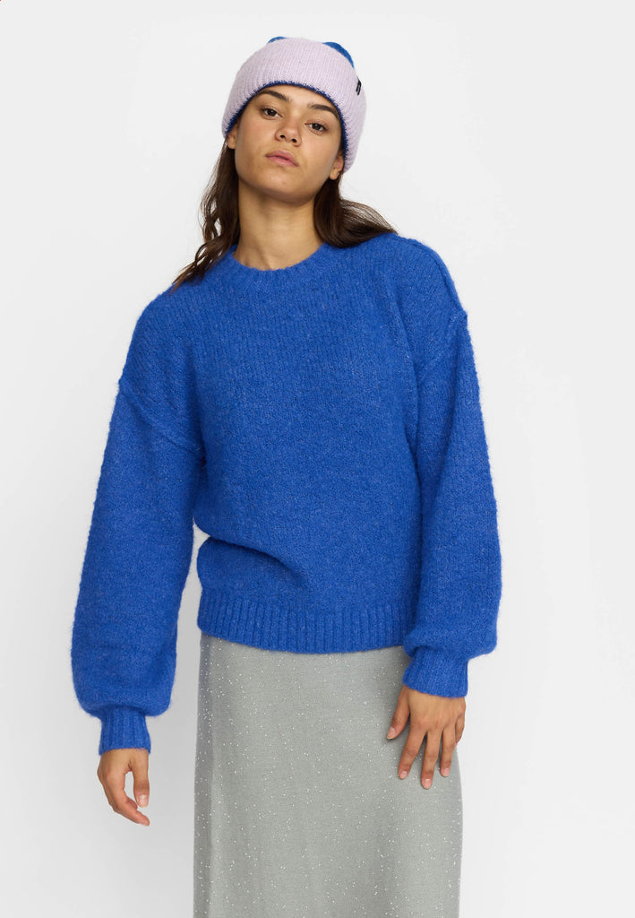 Selfhood Soft Sweater Knitwear Blue