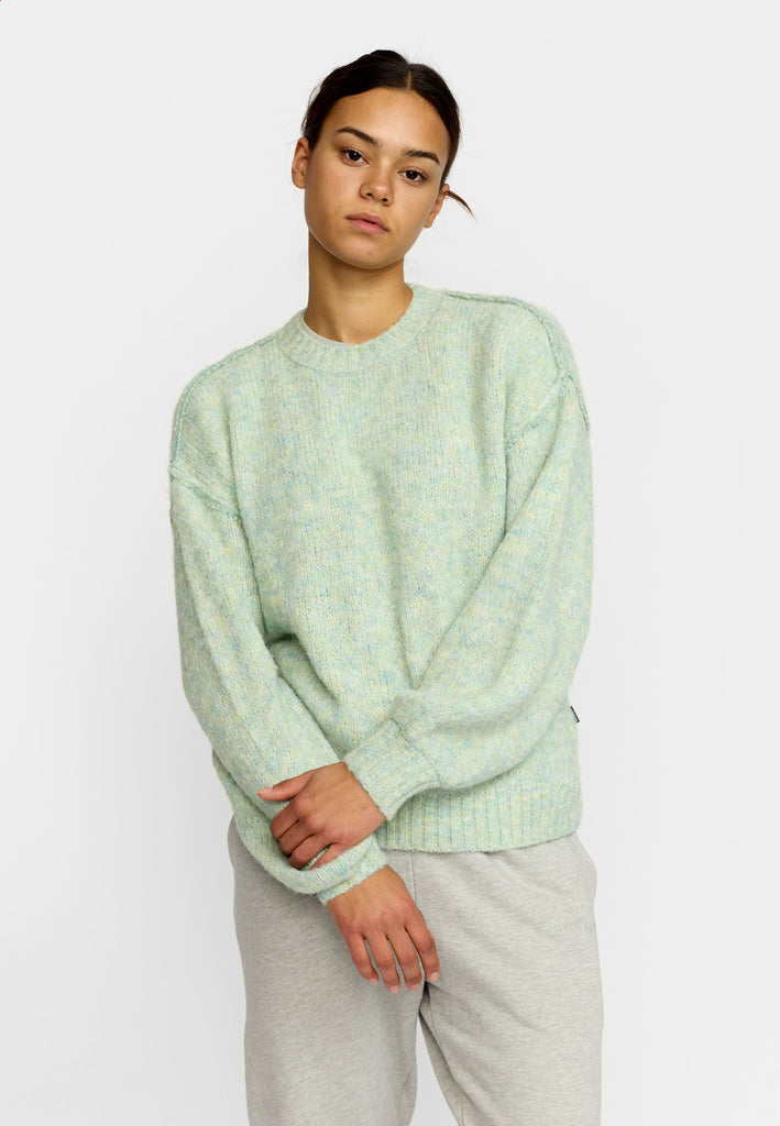 Selfhood Soft Sweater Knitwear Mint