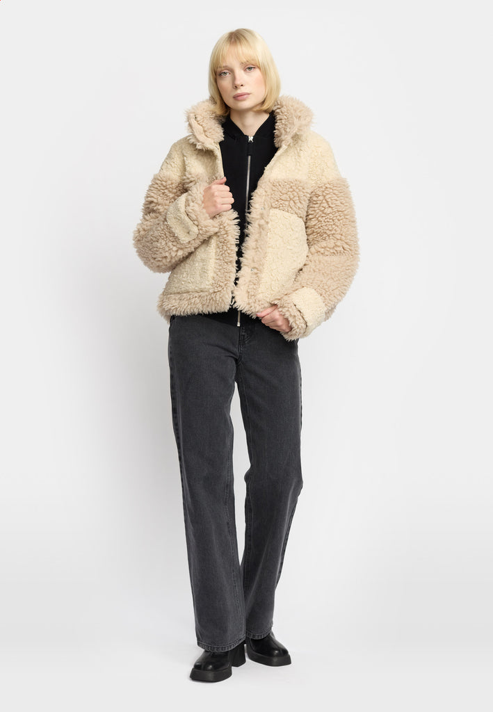 Selfhood Teddy Jacket Teddy Offwhite