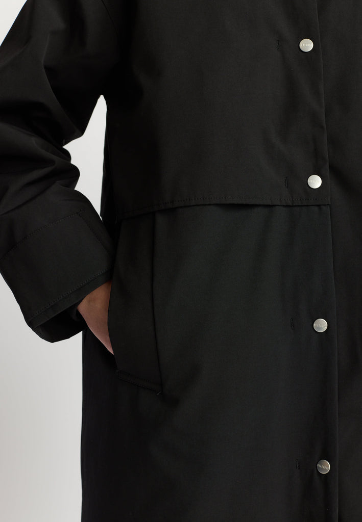 Selfhood Trenchcoat Winter Outerwear Black