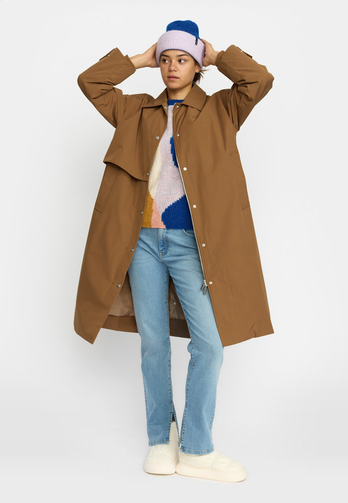 Selfhood Trenchcoat Winter Outerwear Brown