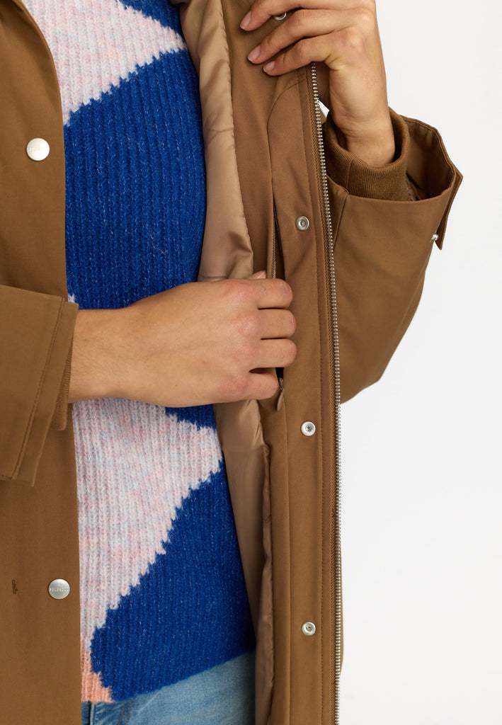 Selfhood Trenchcoat Winter Outerwear Brown