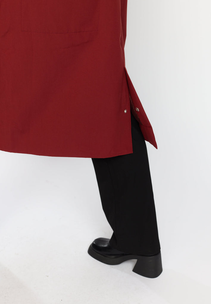 Selfhood Trenchcoat Winter Outerwear Red