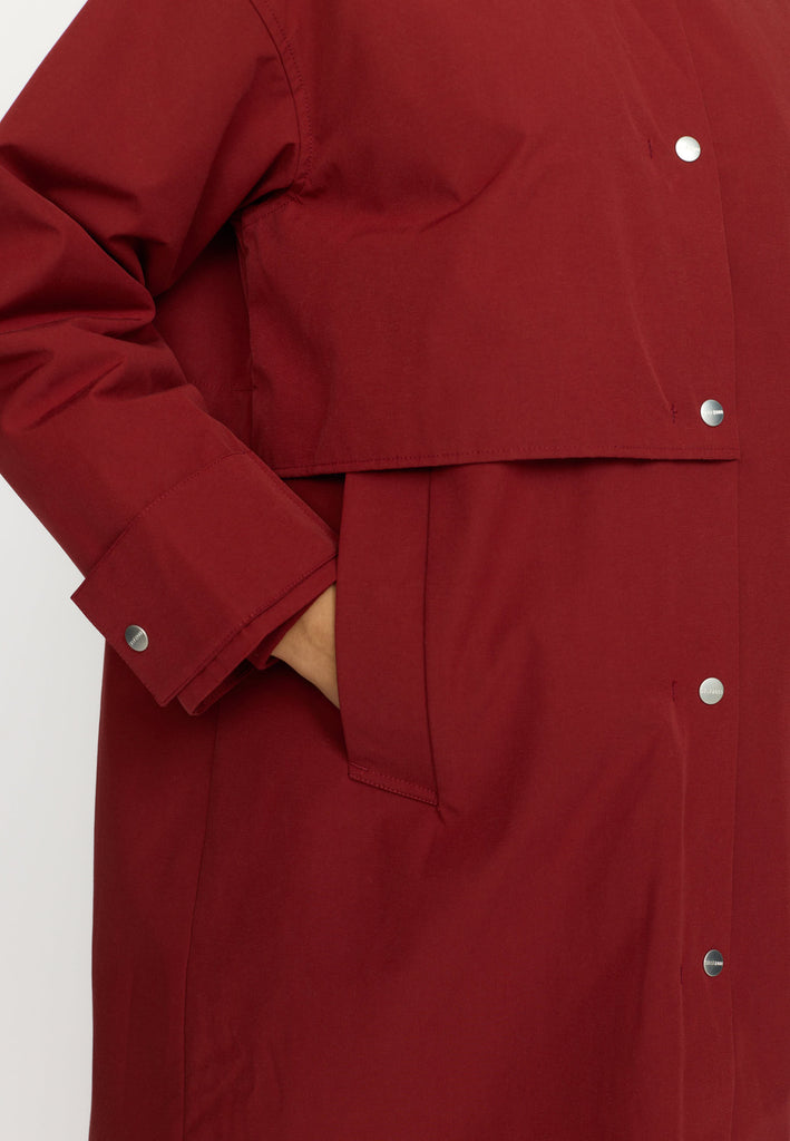 Selfhood Trenchcoat Winter Outerwear Red