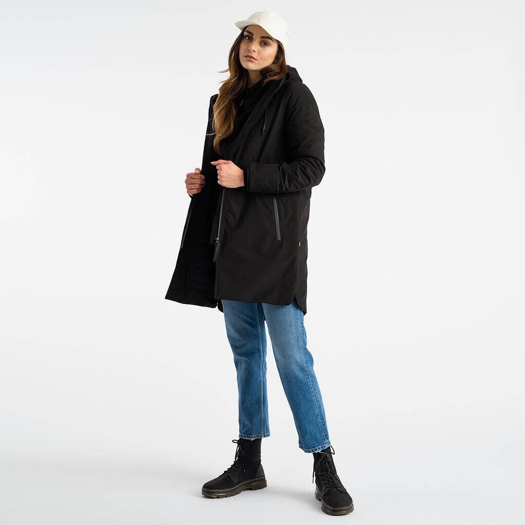 Selfhood Utility Parka Winter Outerwear Black